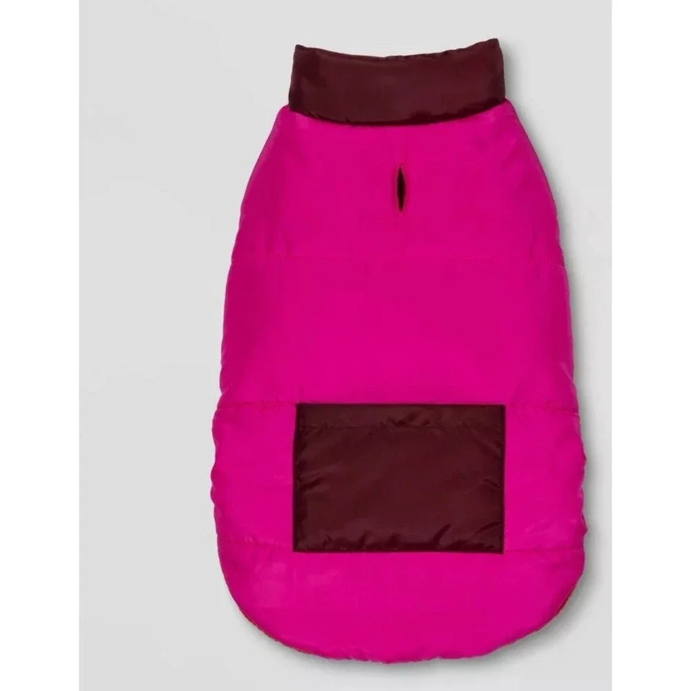 Dog and Cat Puffer Vest - Boots‎ & Barkley-Pink Size Medium